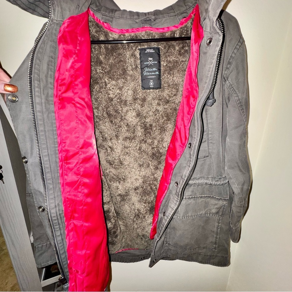 Gap Winter Warmth Lined Utility Jacket - image 1